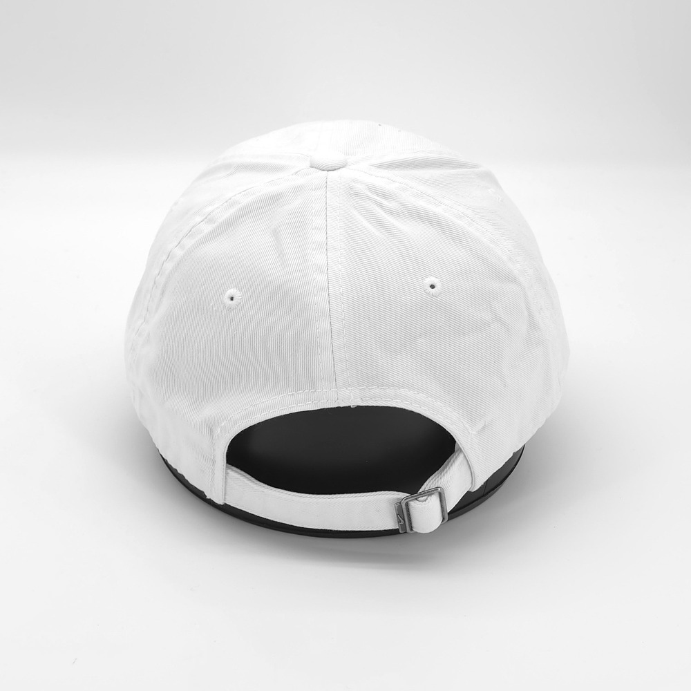 Nike Hat Cap Mens Strap Back White Swoosh Sportswear Casual - Picture 4 of 12